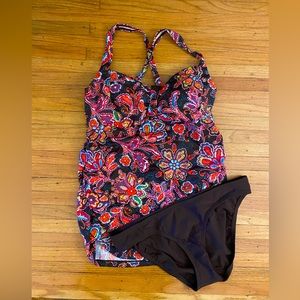 Two piece maternity tankini
